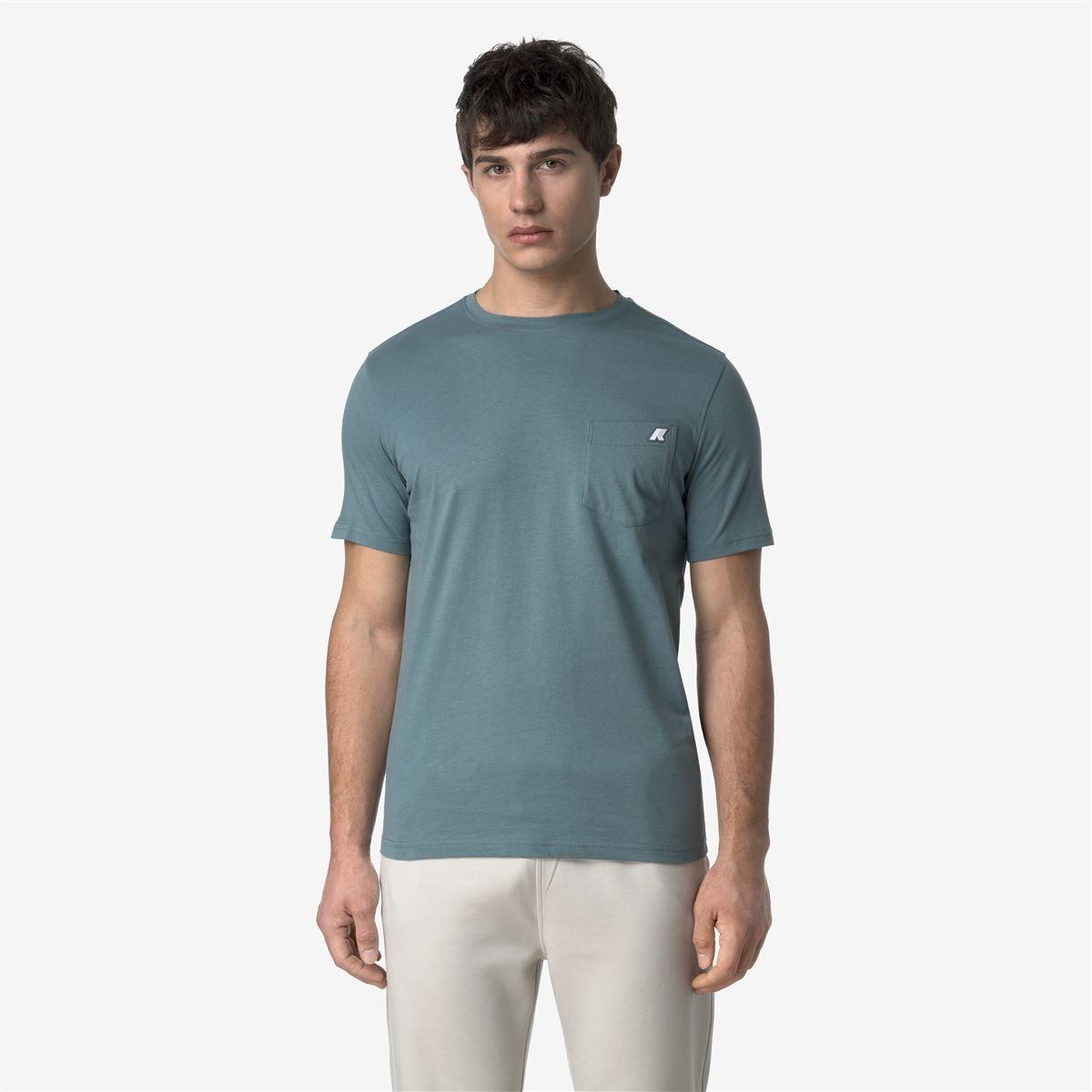 Polera K-Way Men Sigur Green Iron-1