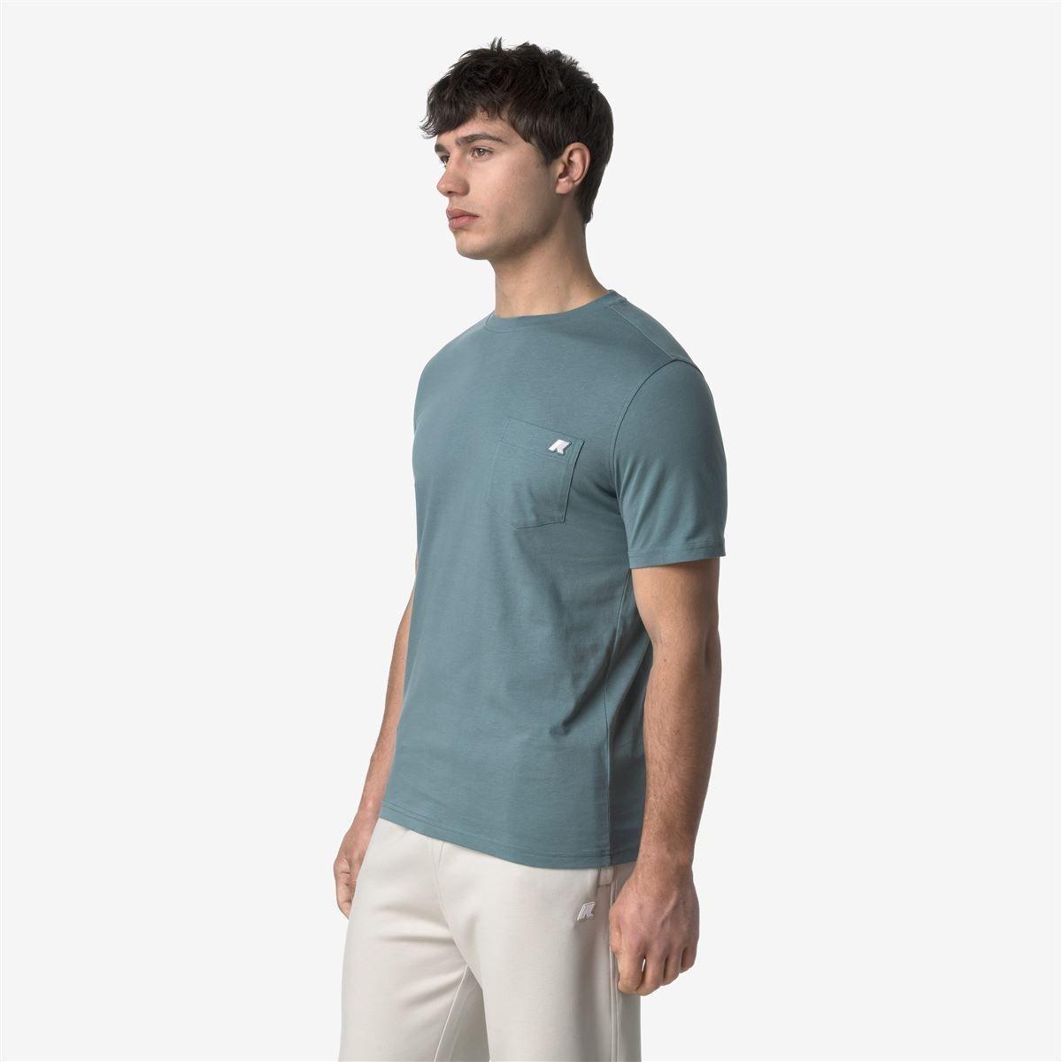 Polera K-Way Men Sigur Green Iron-2