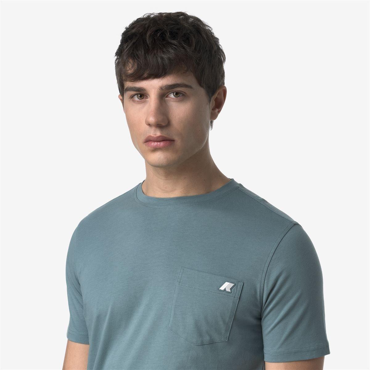 Polera K-Way Men Sigur Green Iron-4