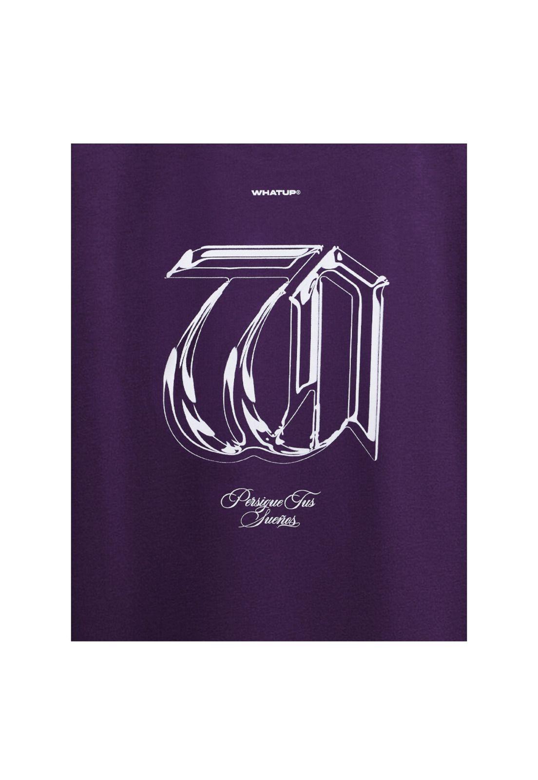 Polera Whatup Hombre Persigue Tus Sueños Morado-3