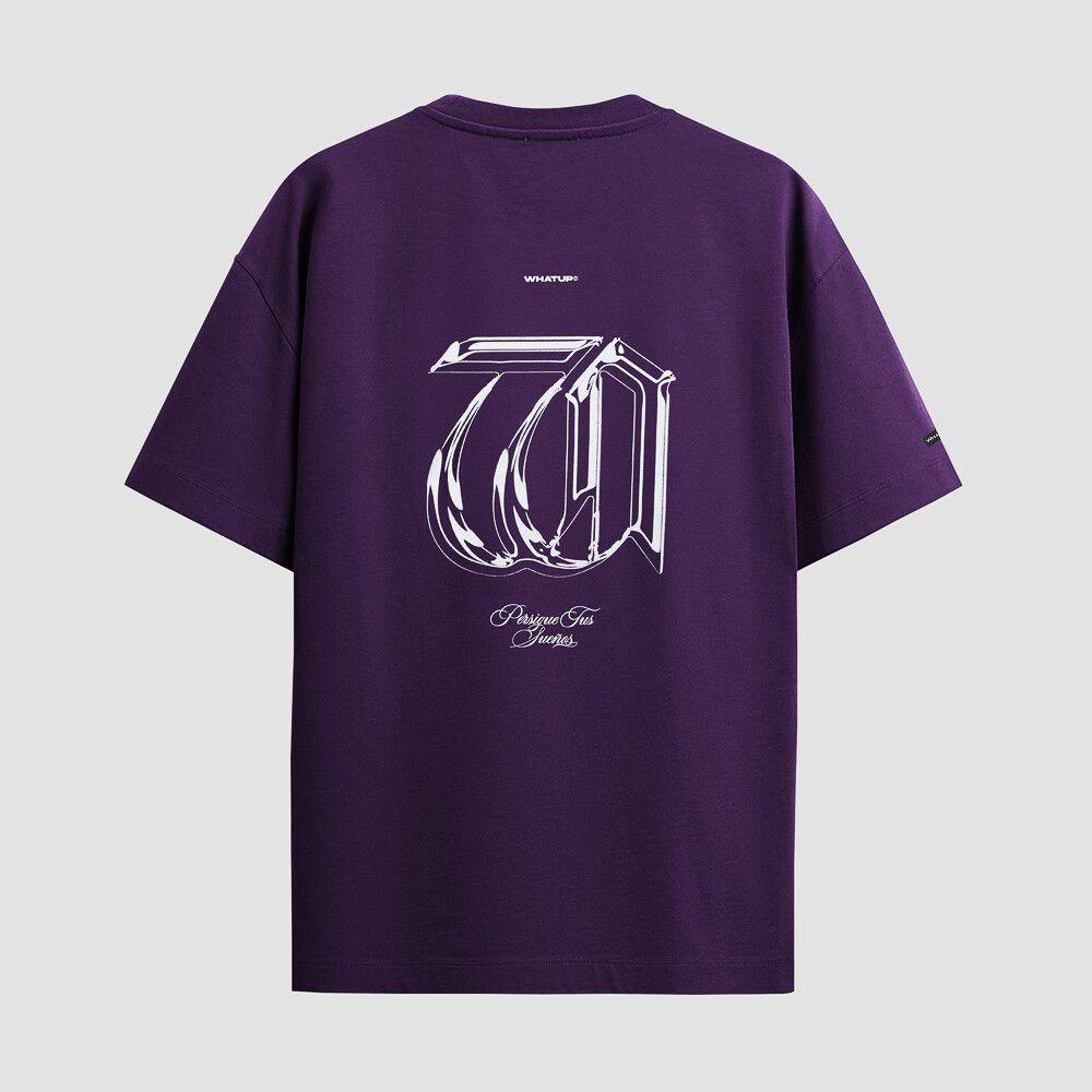 Polera Whatup Hombre Persigue Tus Sueños Morado-1