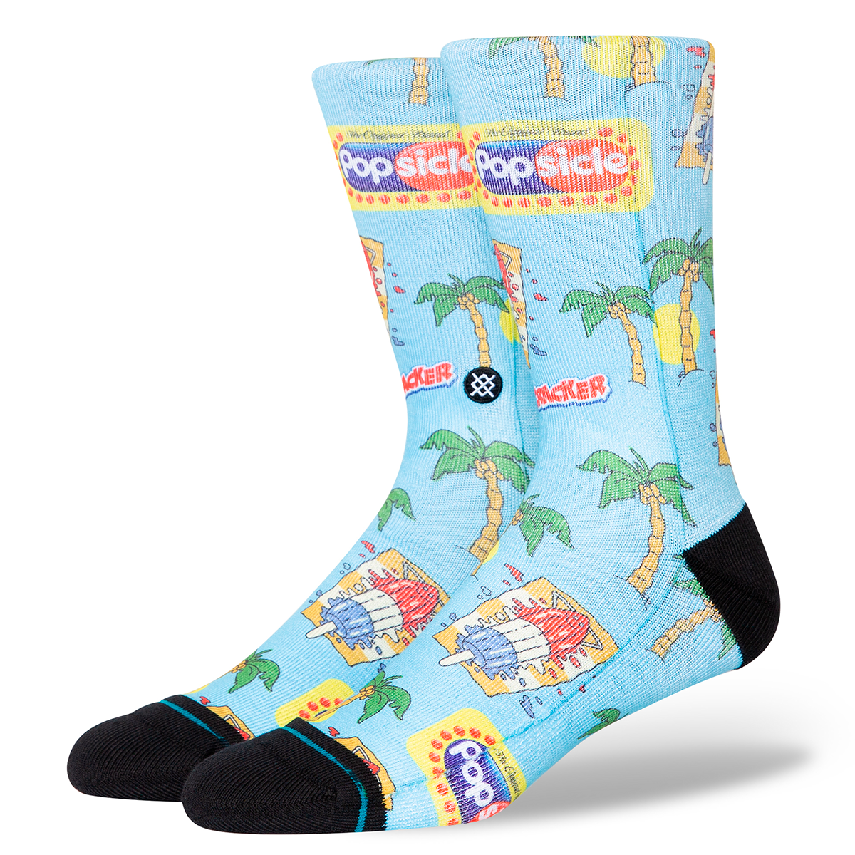 Stance Sock Men Pops Crew Light Blue-0