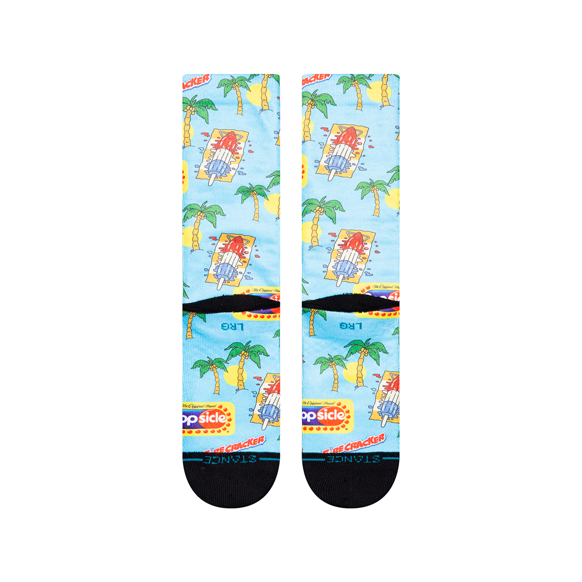 Stance Sock Men Pops Crew Light Blue-2