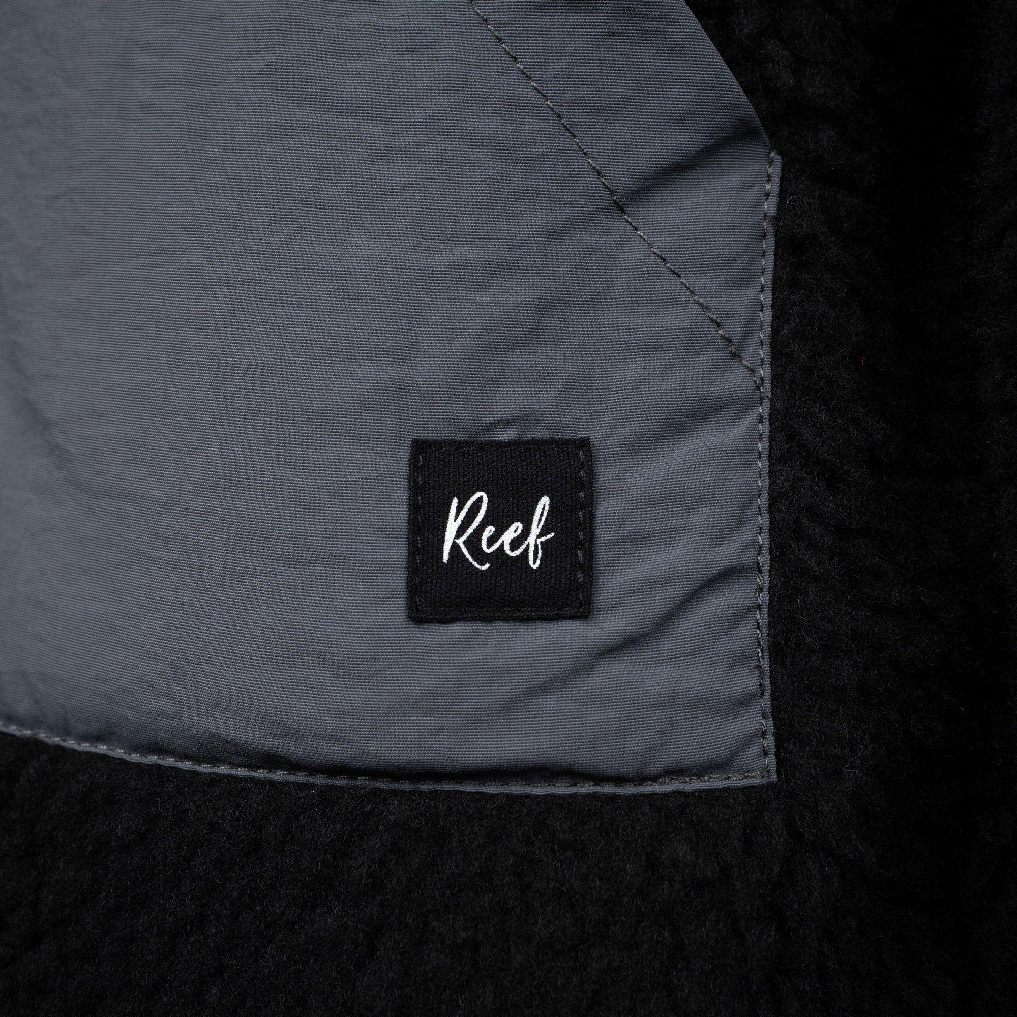 Sherpa Full Zipper Reef Women Black-2