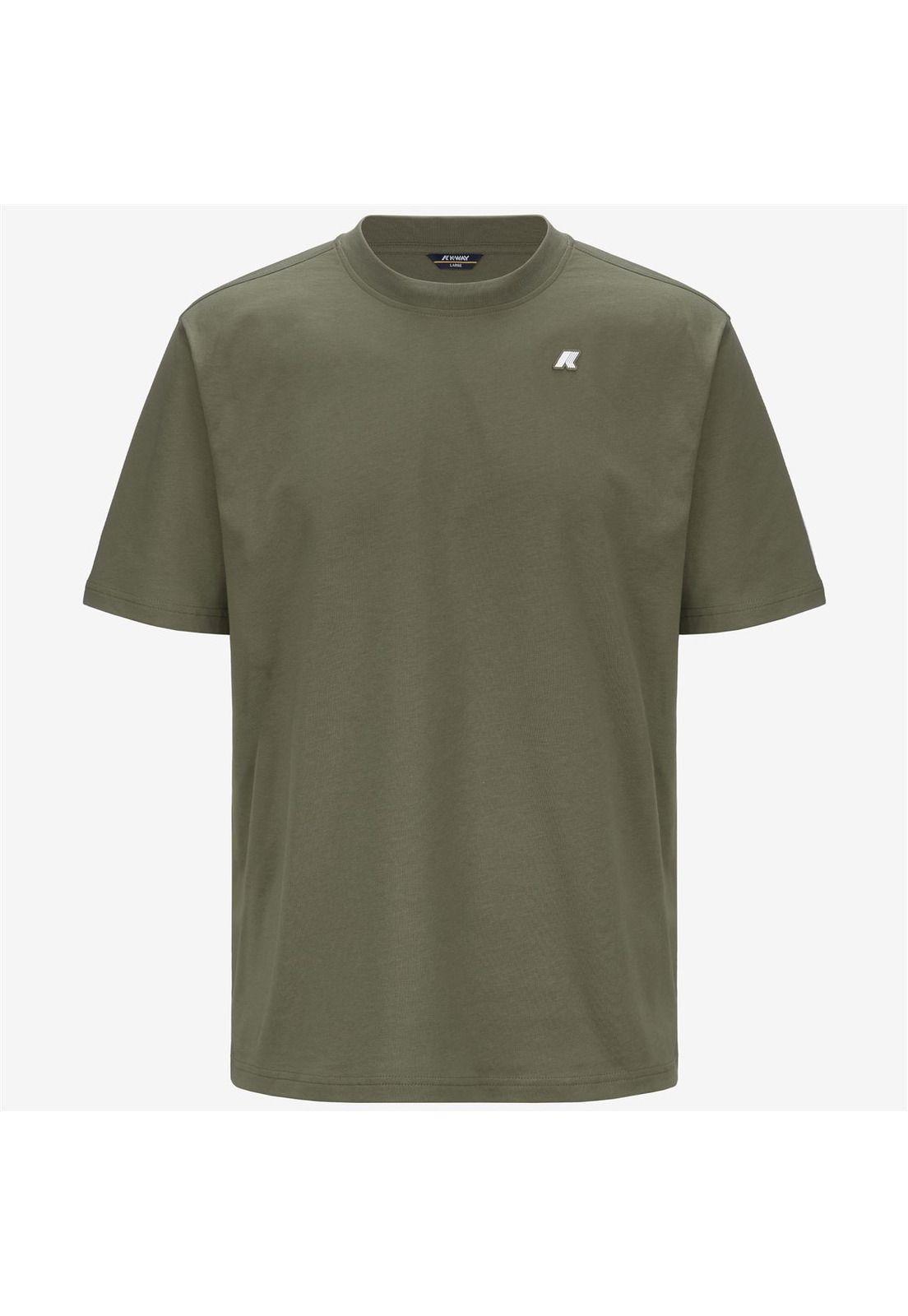 Polera K-Way Men Solo Green Lichen-4
