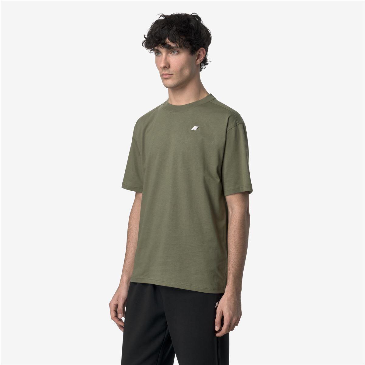 Polera K-Way Men Solo Green Lichen-2