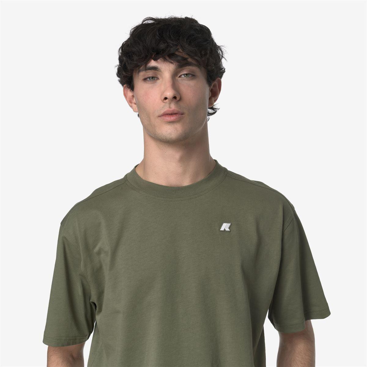 Polera K-Way Men Solo Green Lichen-4