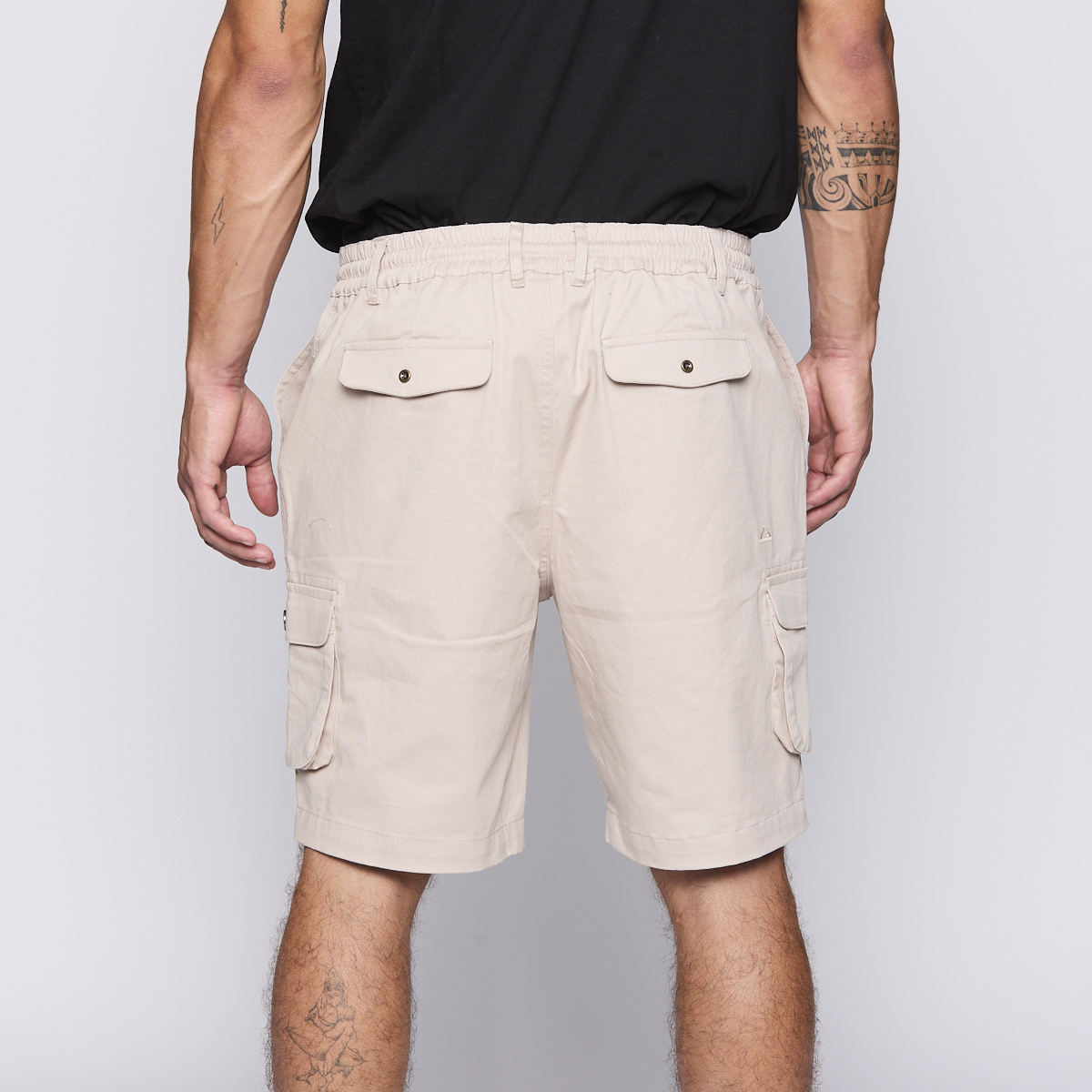 Short Cargo Reef Men All Beige-2