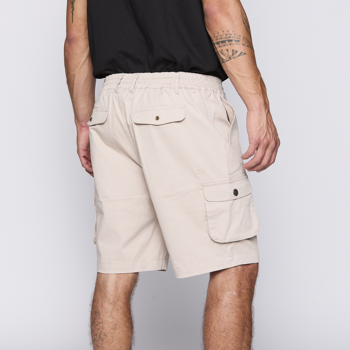 Short Cargo Reef Men All Beige-3