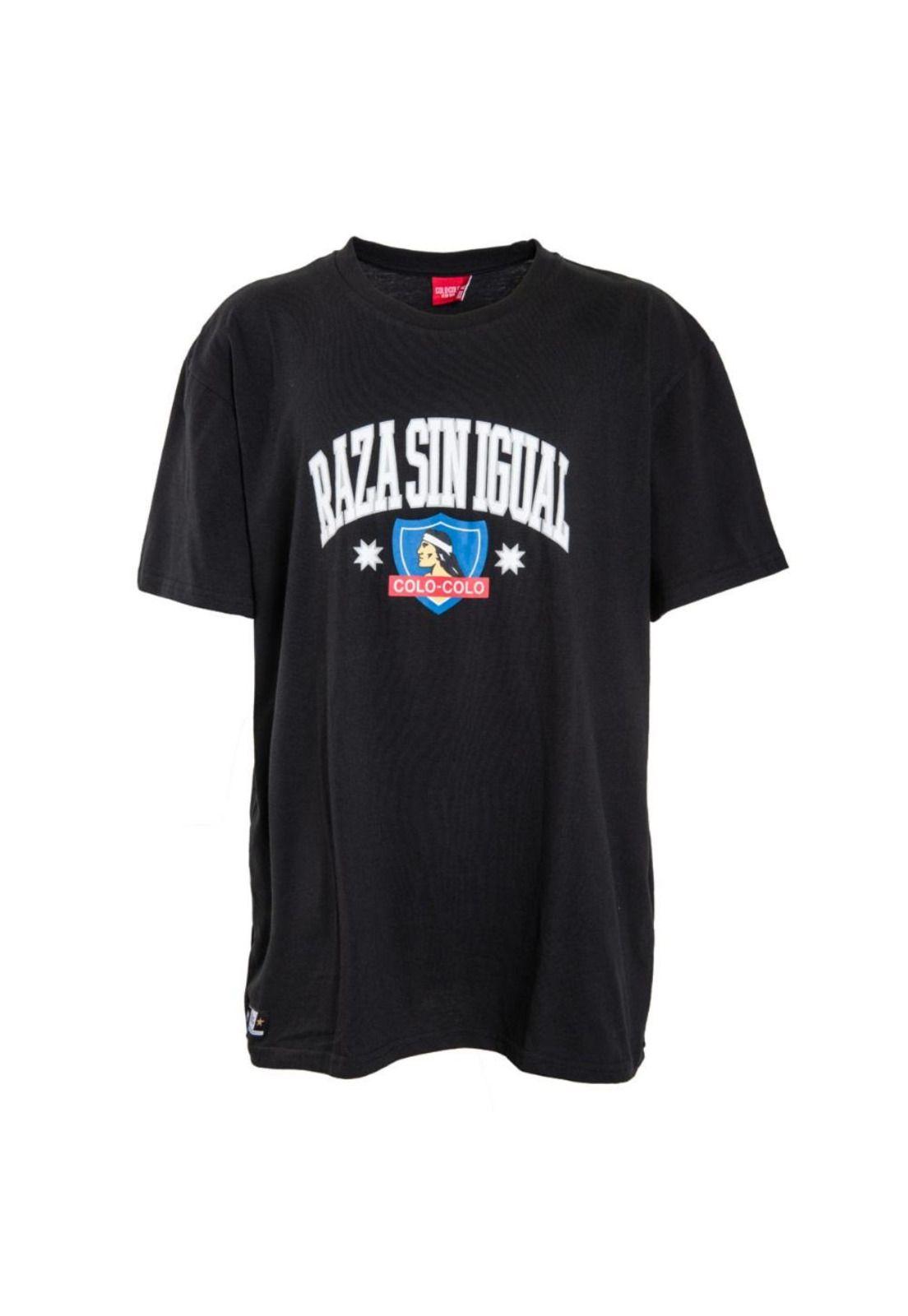 Polera Colo Colo Urbano "Raza Sin Igual" Negra-0