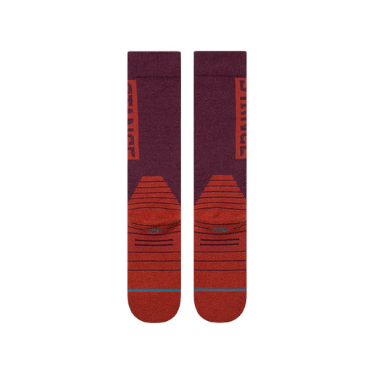 Stance Sock Snowboard OG Mid Wool Wine-2