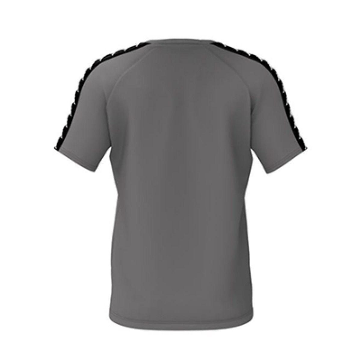 Polera Men Banda Balima Grey Melange Banda Black White-3