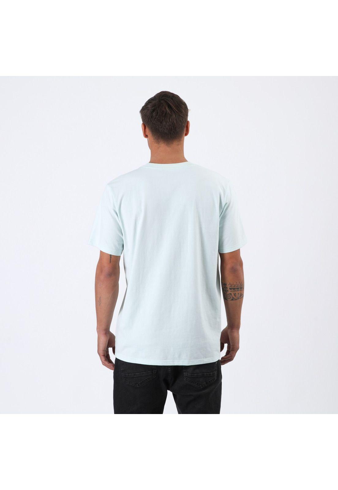 Polera Nixon Men Pocket Light Blue-2