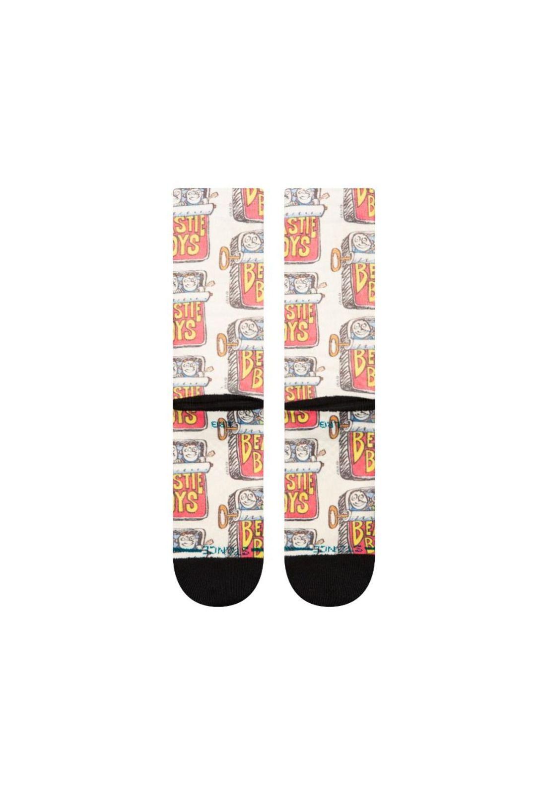 Stance Sock Men Beastie Boys Canned Poly Off White-2