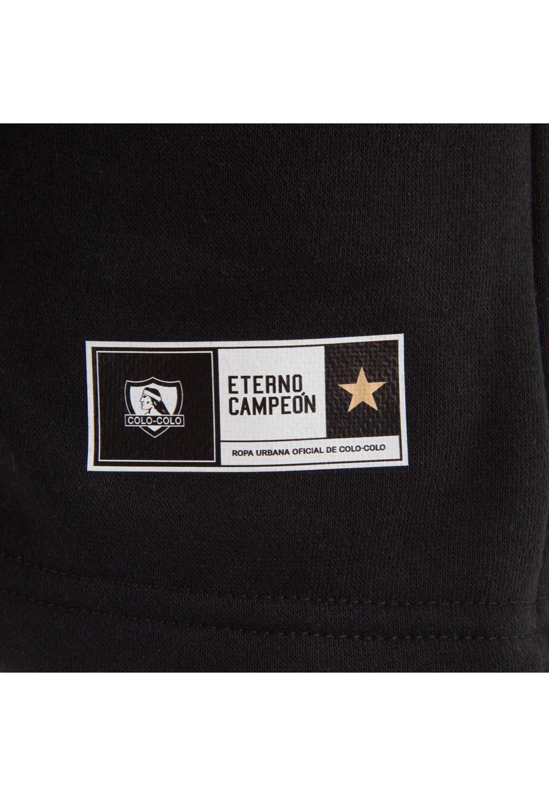 Short Colo Colo Urbano "Huinchas" Negro-3