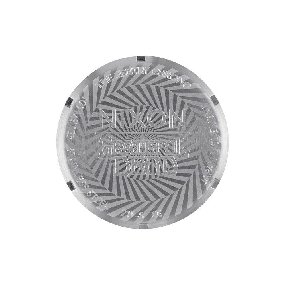Reloj Grateful Dead Sentry Chrono Silver Black Nixon-3