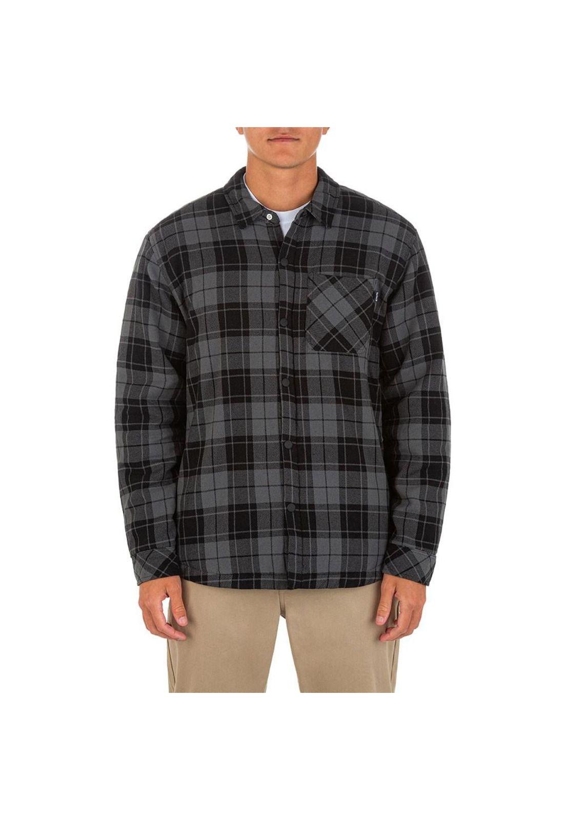 Camisa Santa Cruz Sherpa Sha Iron Grey Hurley-3