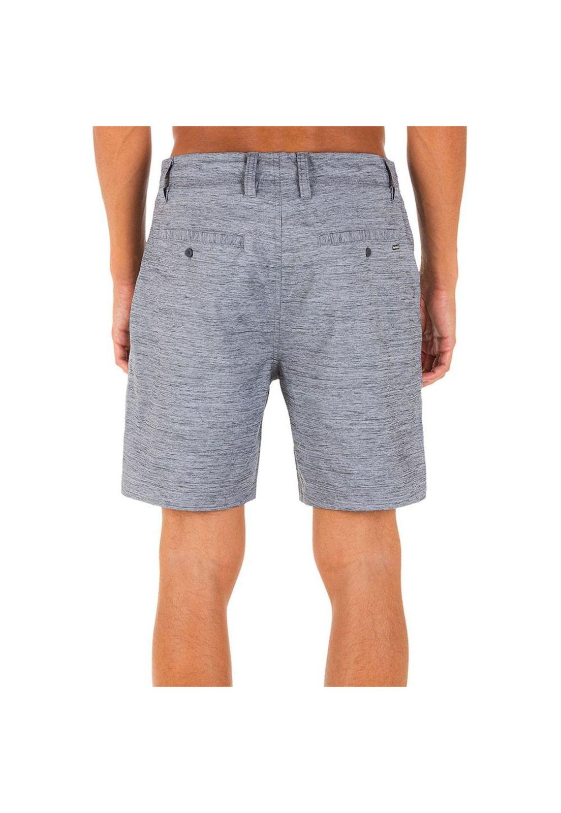 Short Dri Marwick 18" Black Heather Hurley-3