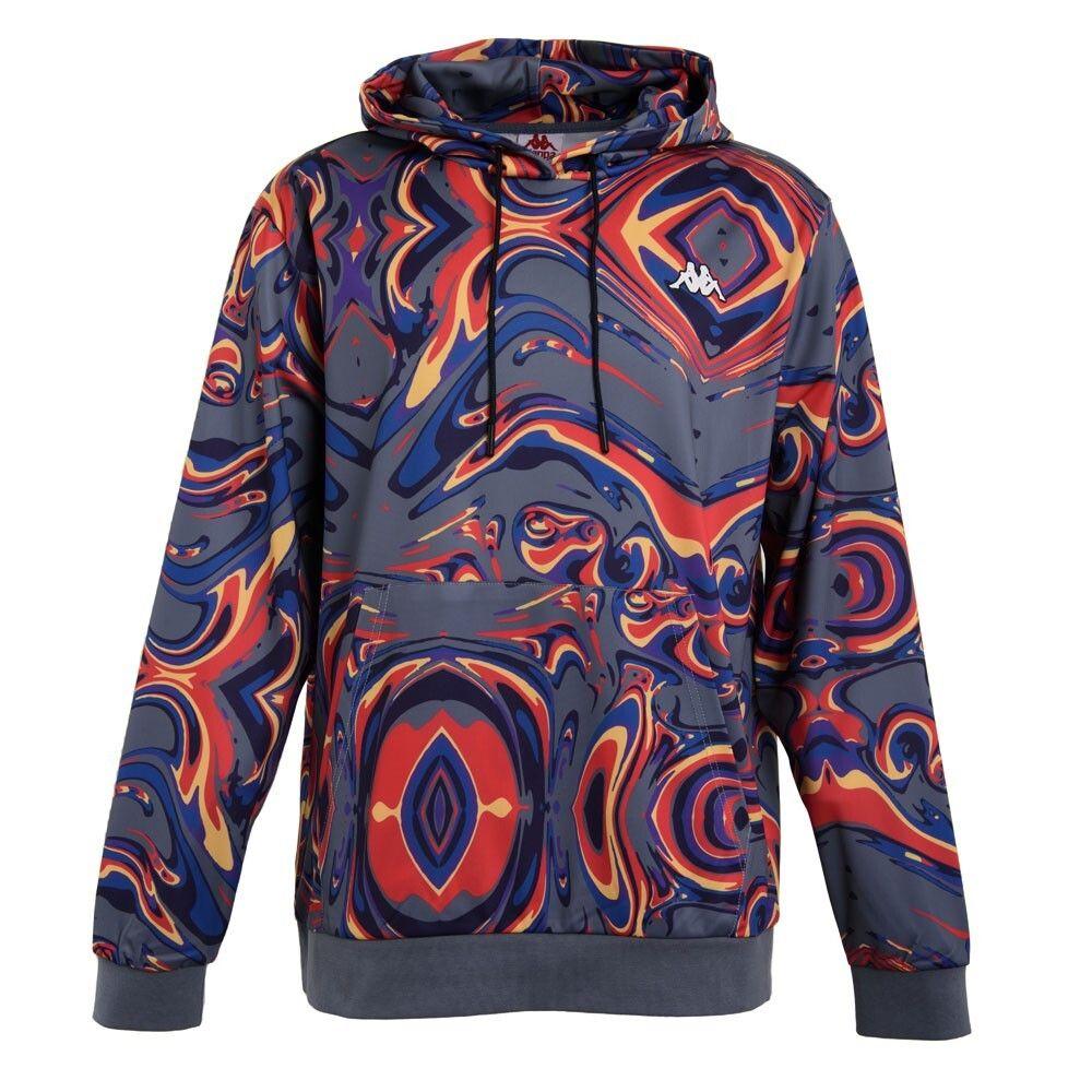 Poleron Men Hoodie Liquid Grey Multi-0