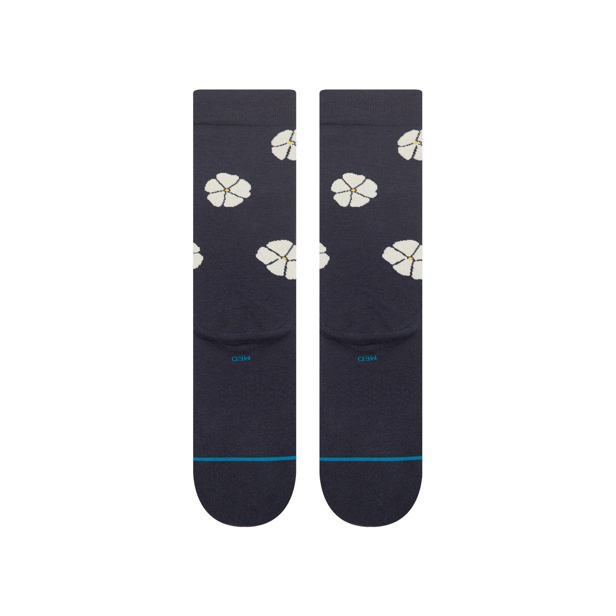 Stance Sock Men Floral Crew Navy-2