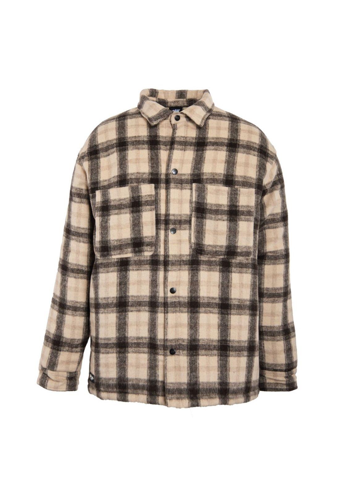 Camisa WHATUP Hombre I2360 Café-0