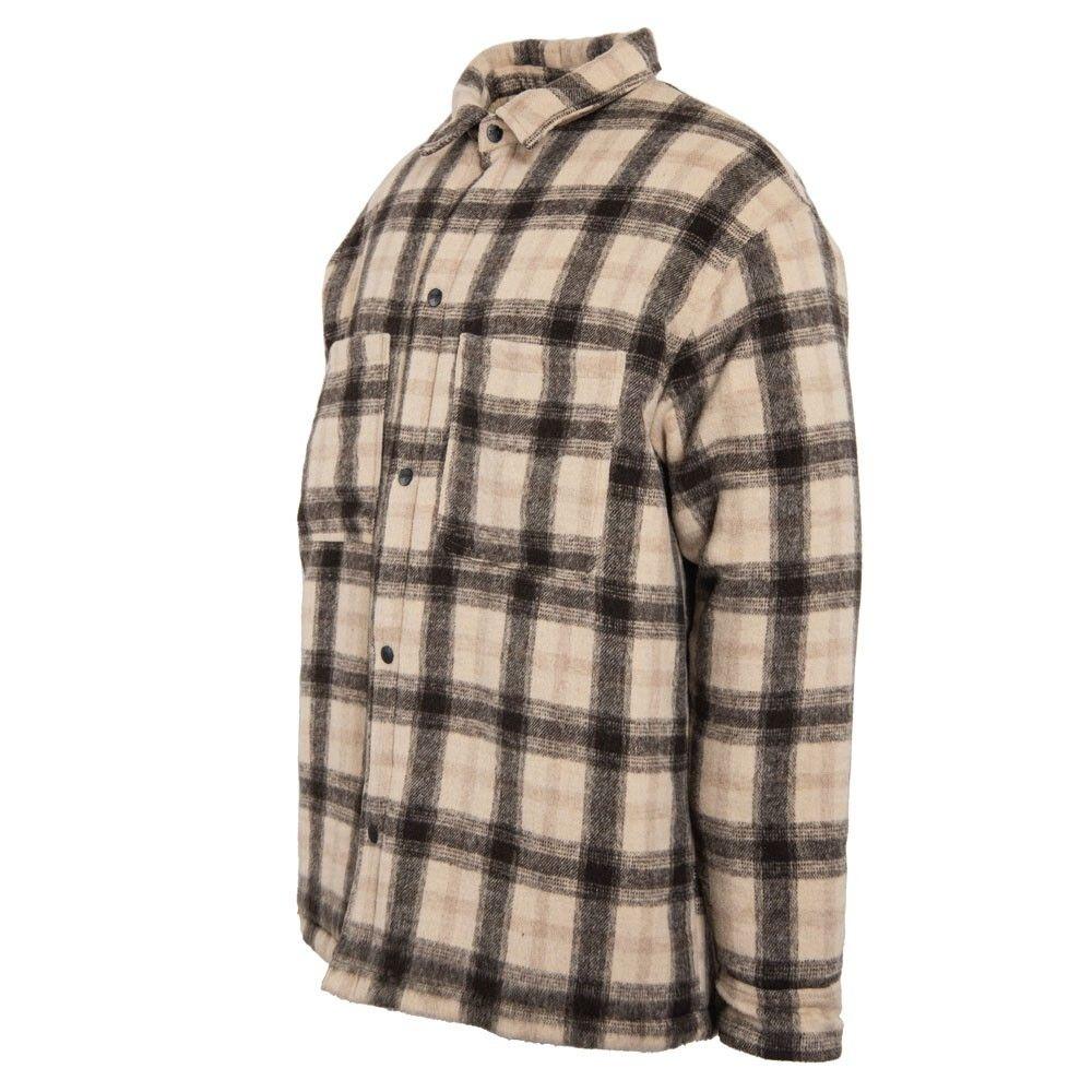 Camisa WHATUP Hombre I2360 Café-1