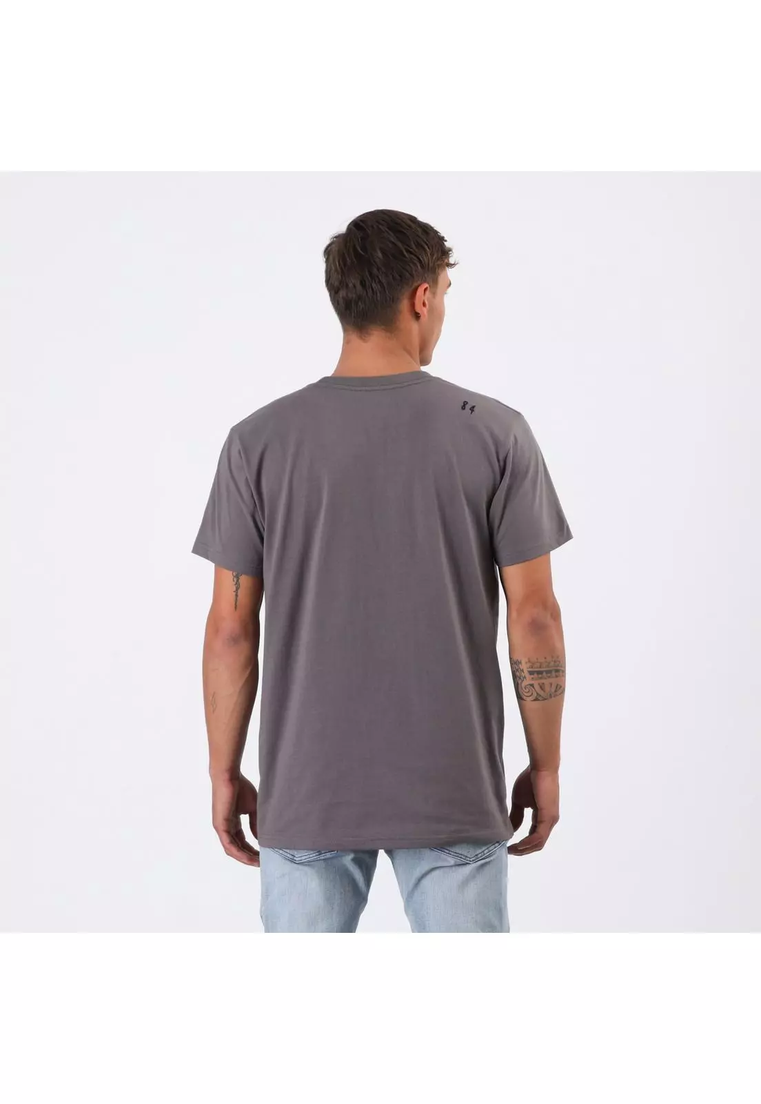 Polera Reef Men Easy Clean Grey-1