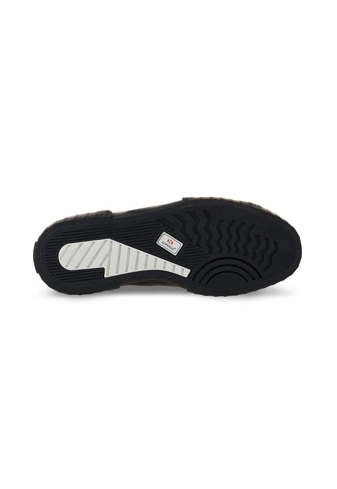 Zapatilla 2696 Stripe Cl Panels White Black-4