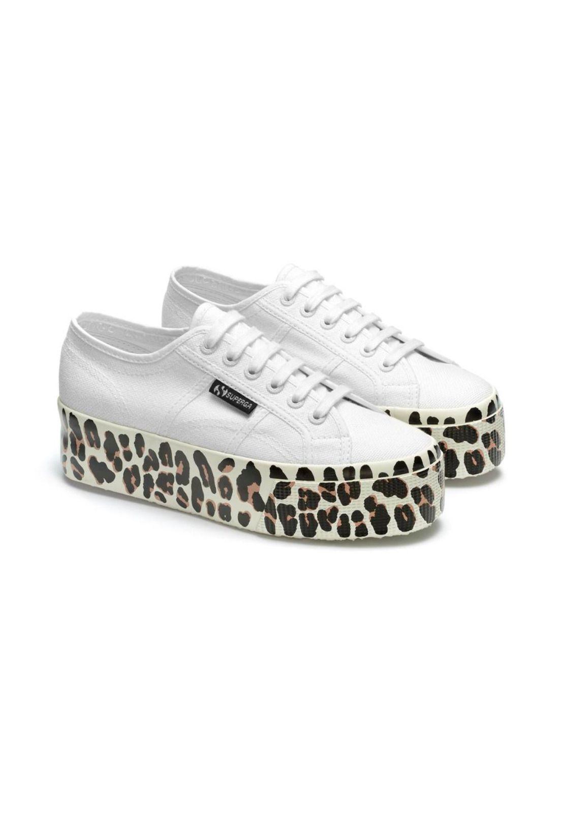 Zapatilla Women 2790 Light Lepoard Fox White Beige-1