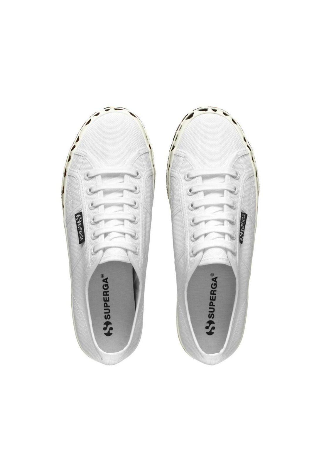 Zapatilla Women 2790 Light Lepoard Fox White Beige-3