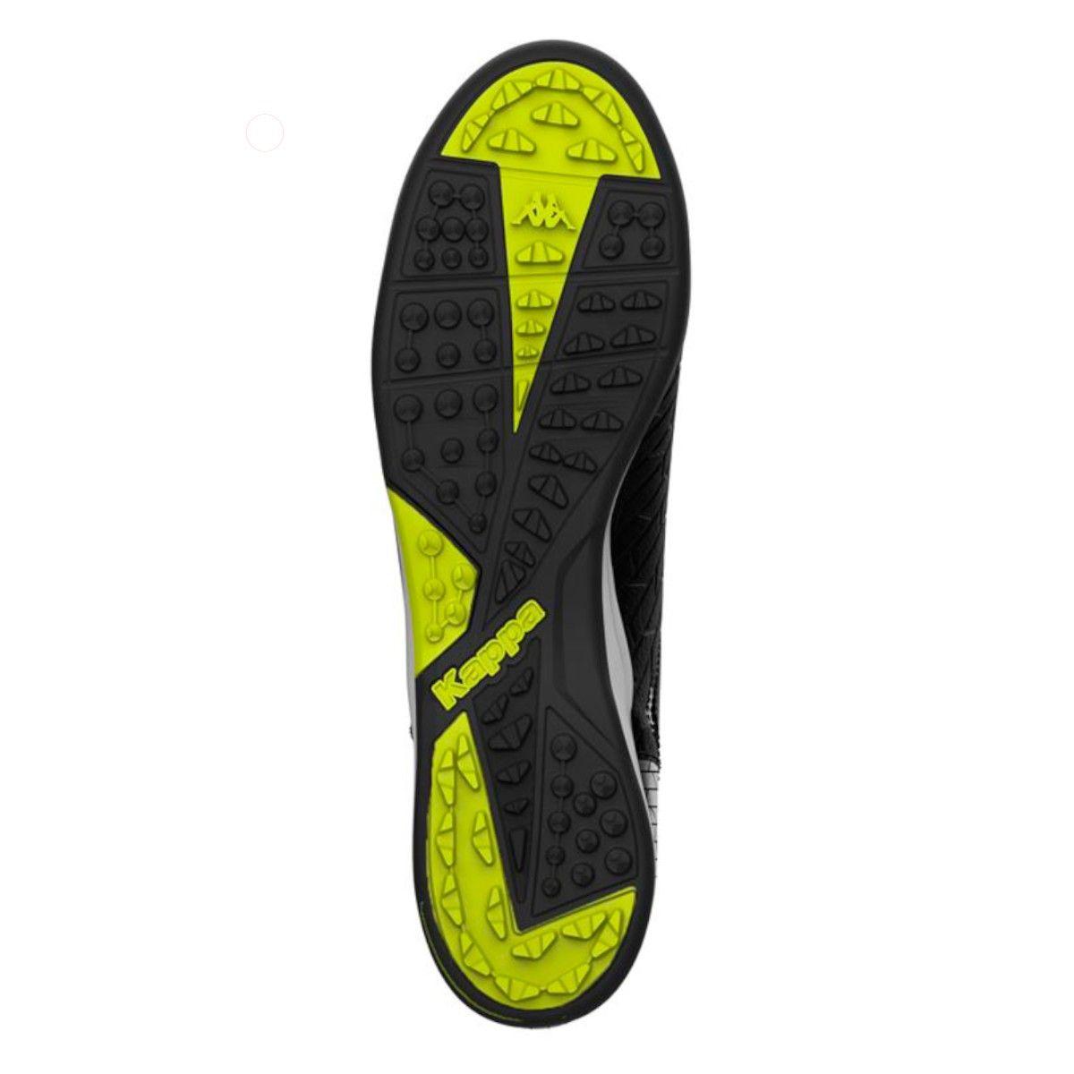 Zapatilla Fútbol Men Kombat Player Base Black Neon Yellow Turf Ground-1