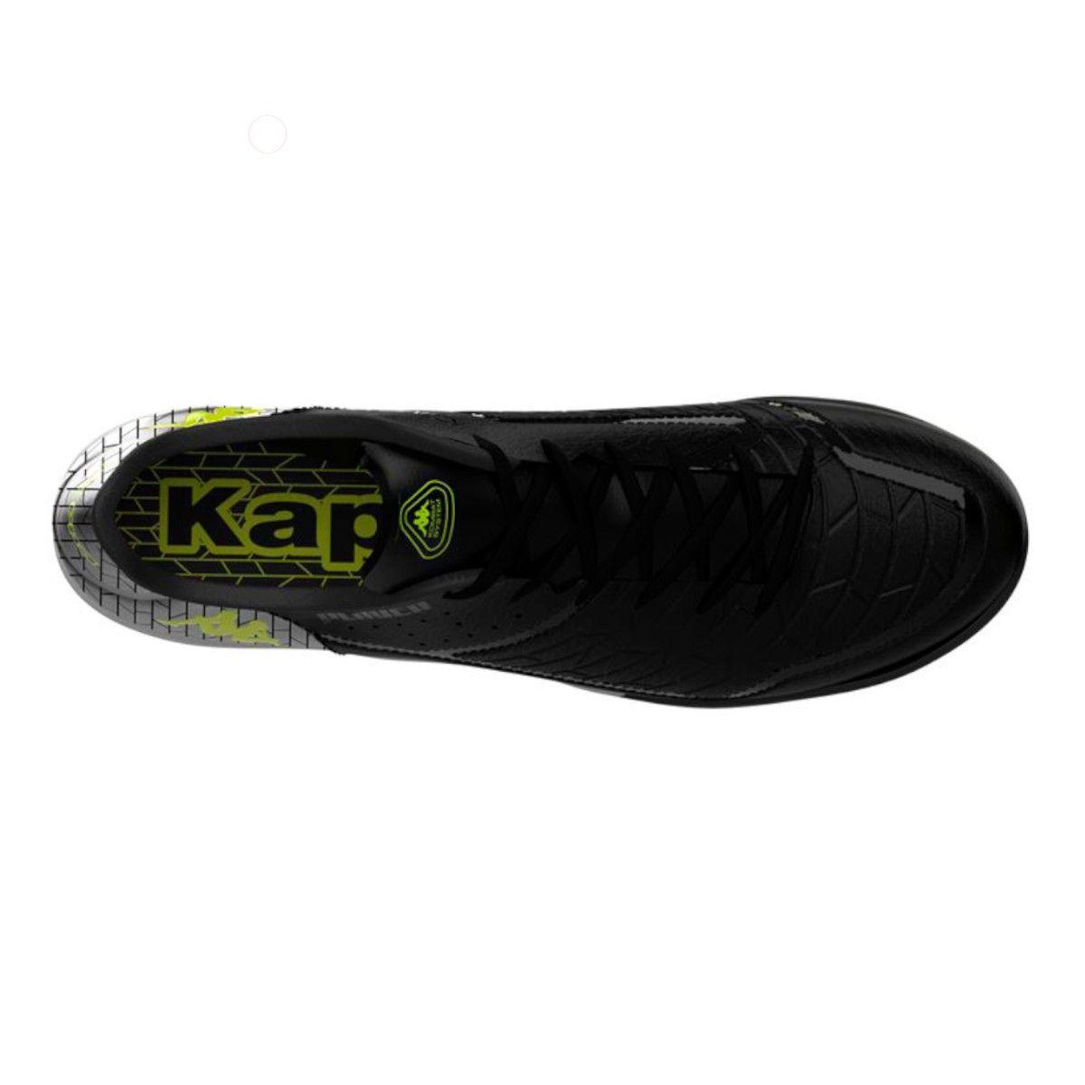 Zapatilla Fútbol Men Kombat Player Base Black Neon Yellow Turf Ground-3