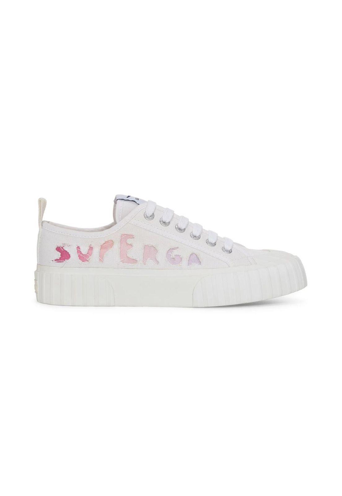 Zapatilla 2630 Ripped Logo White Shadow-0