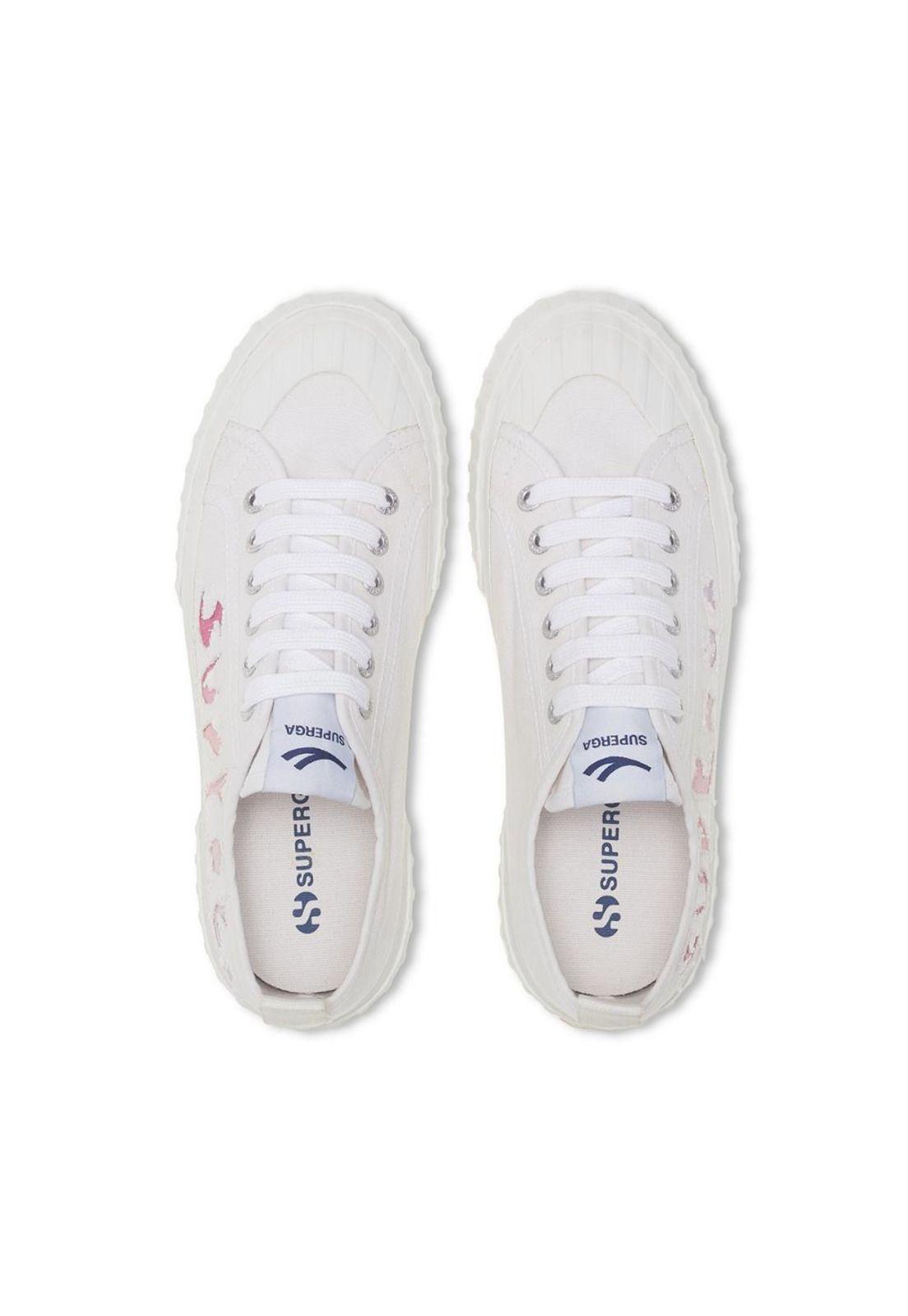 Zapatilla 2630 Ripped Logo White Shadow-3