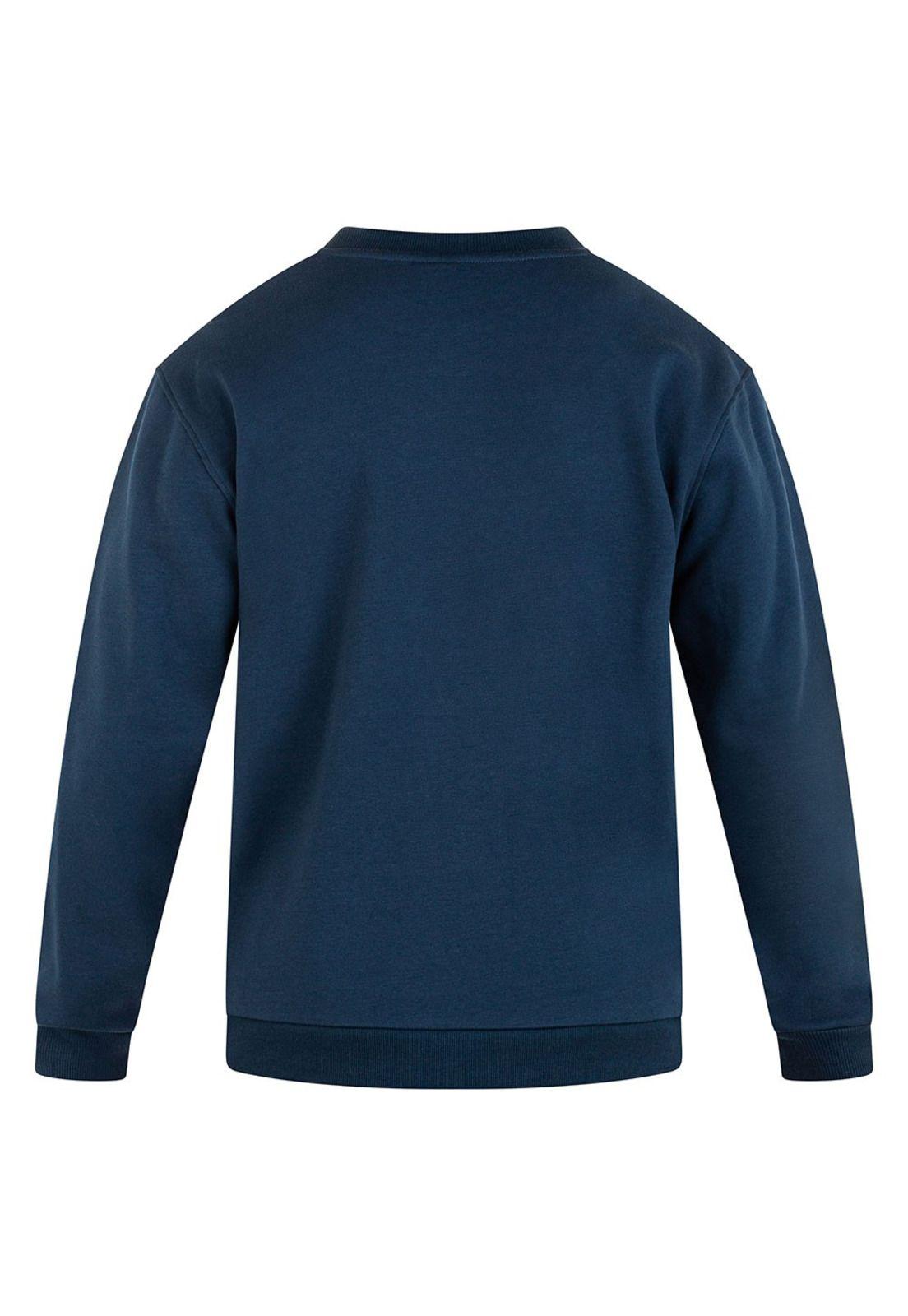 Poleron Capetown Heat Crew Armo Navy Hurley-1