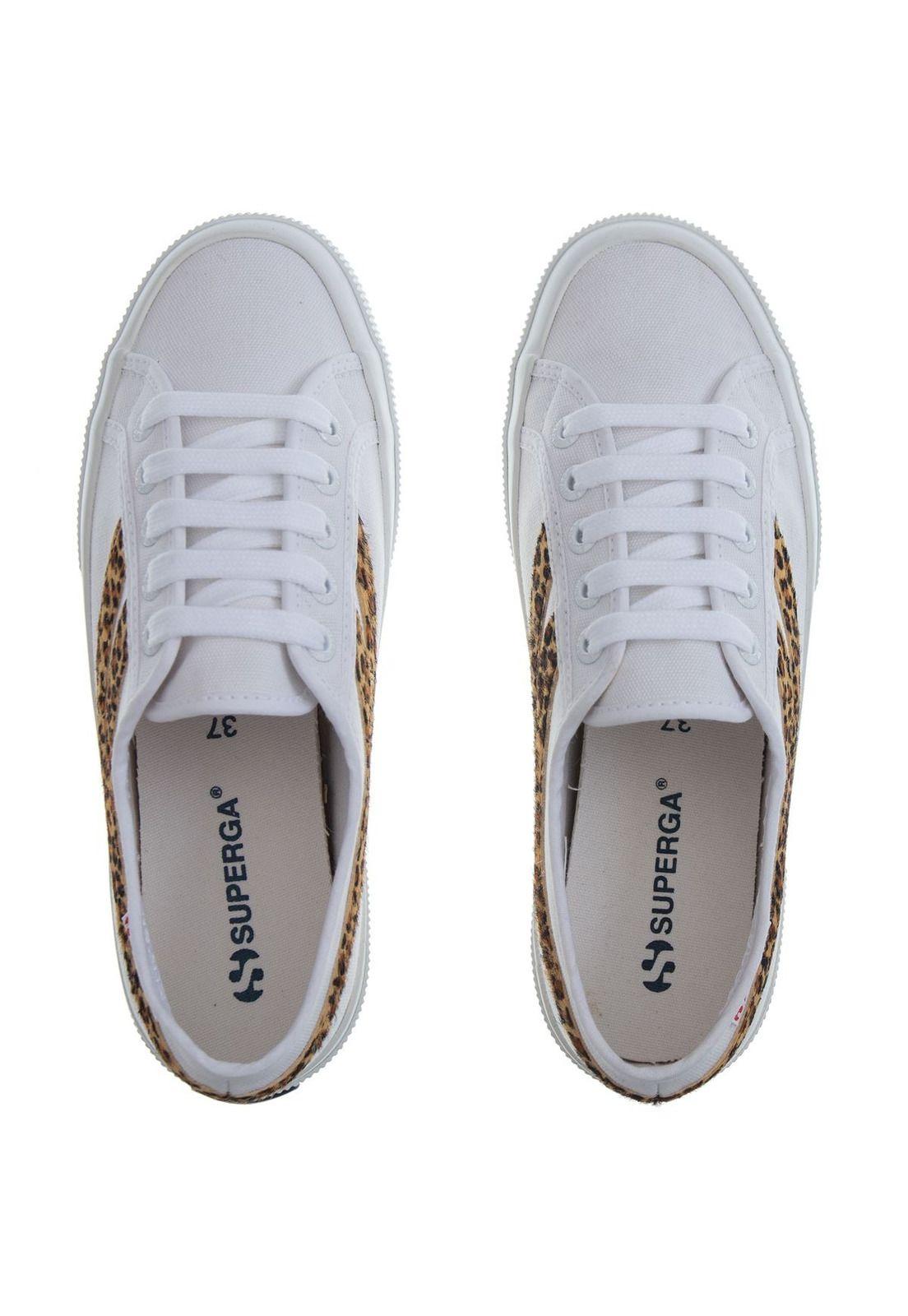 Zapatilla 2953 Swallow Tail Calf White Brown Superga-2