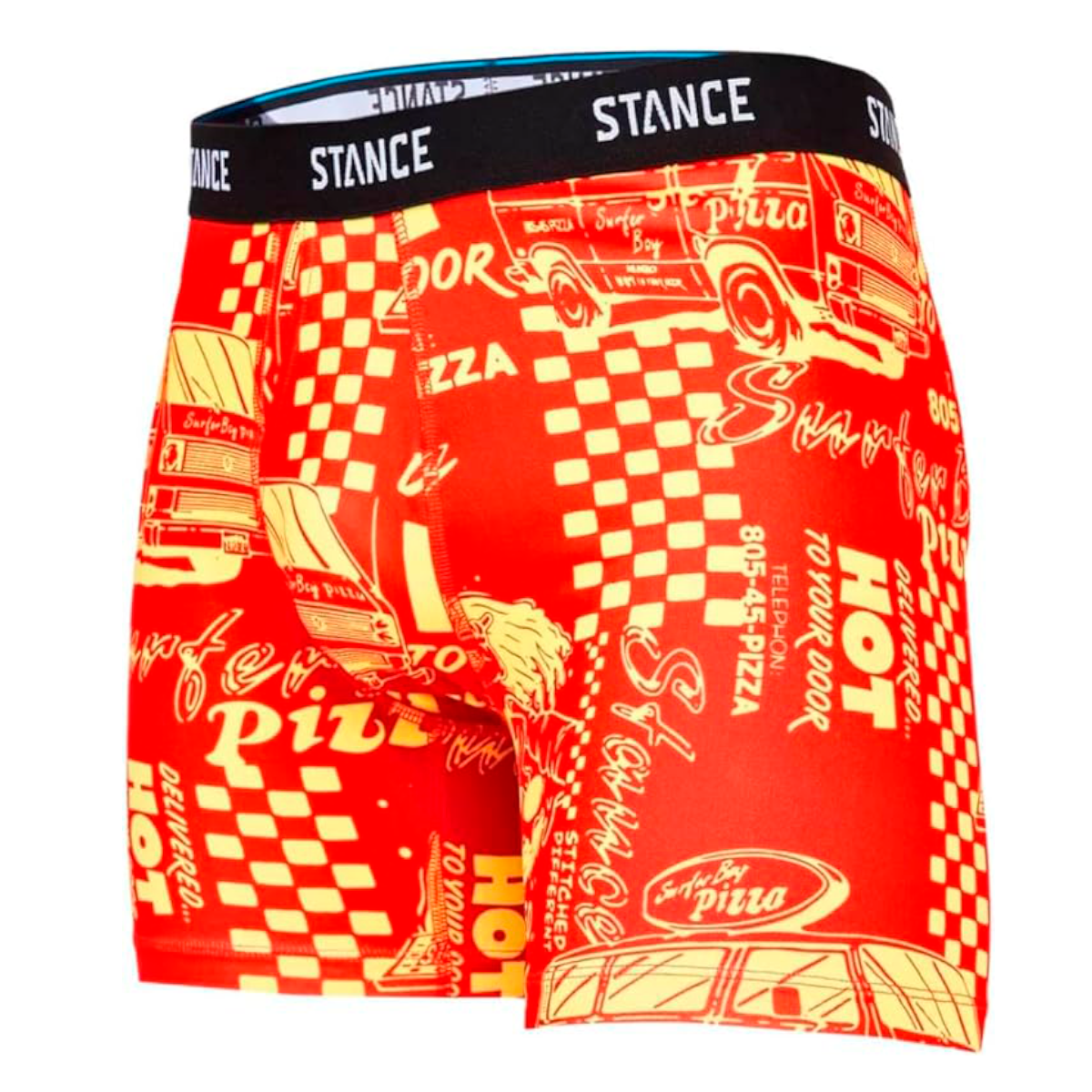 Boxer Men Stance Stranger Things Red Yellow-0