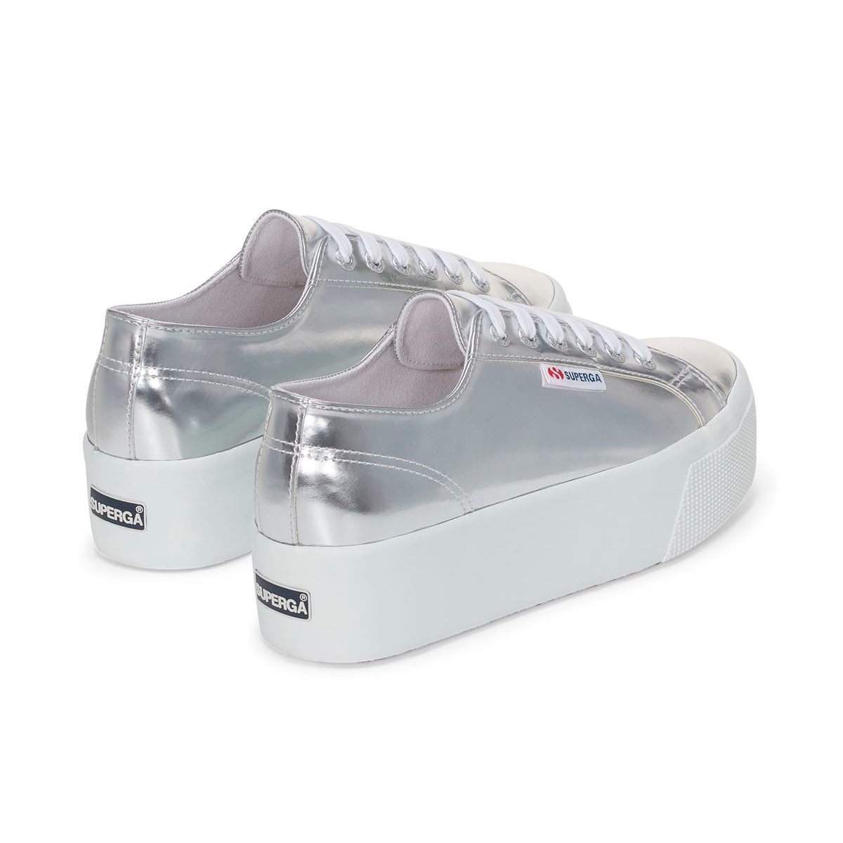 Zapatilla 2790 Mirror Synthetic Material Silver-2