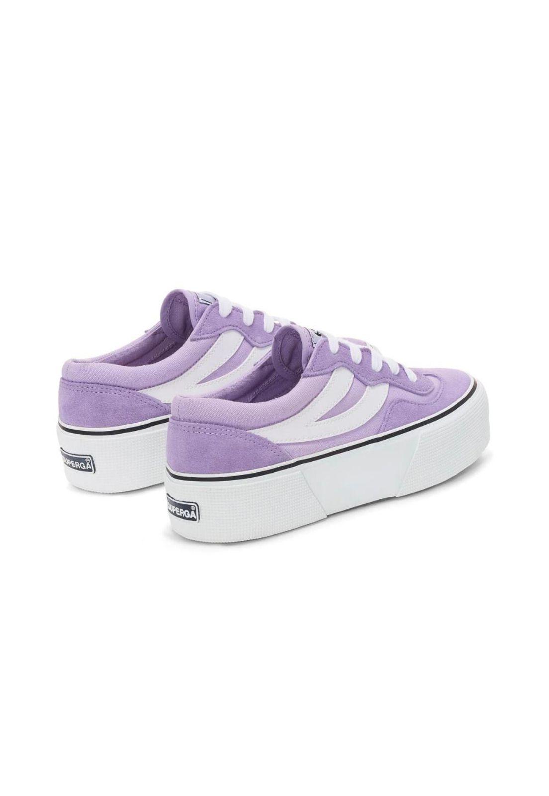 Zapatilla 3041 Revolley Colorblock Platform Violet-2