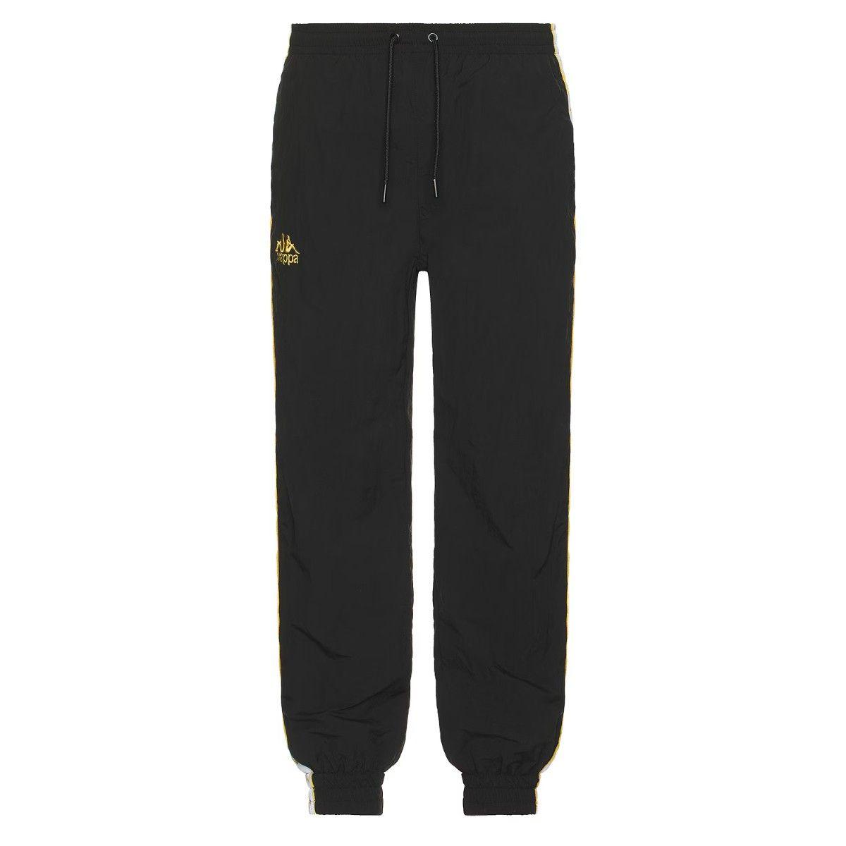 Pantalón Kappa Men Banda Neldo Black Gold White-0