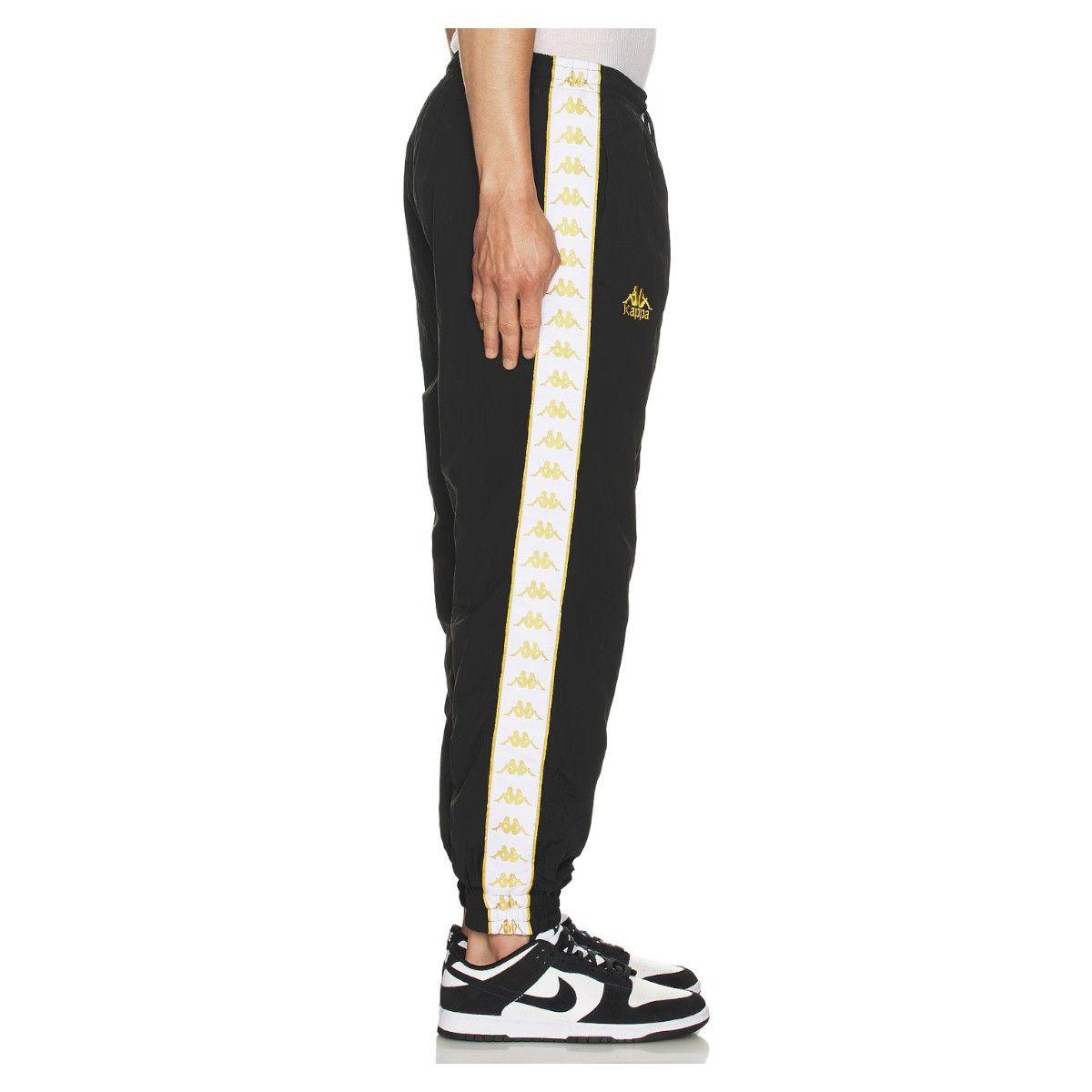 Pantalón Kappa Men Banda Neldo Black Gold White-4