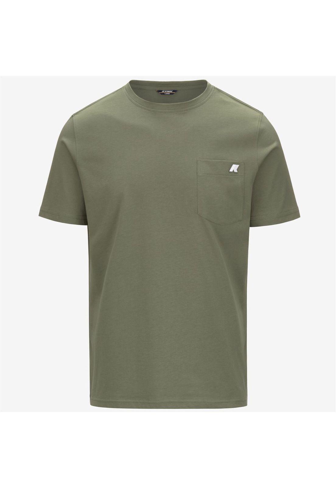 Polera K-Way Men Sigur Green Lichen-4