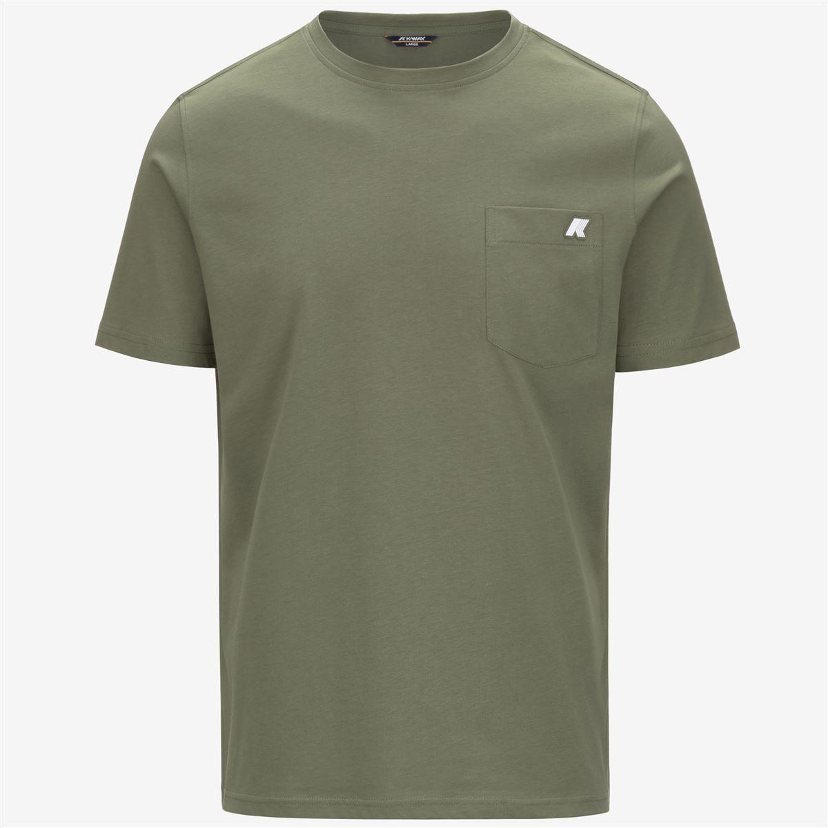 Polera K-Way Men Sigur Green Lichen-0