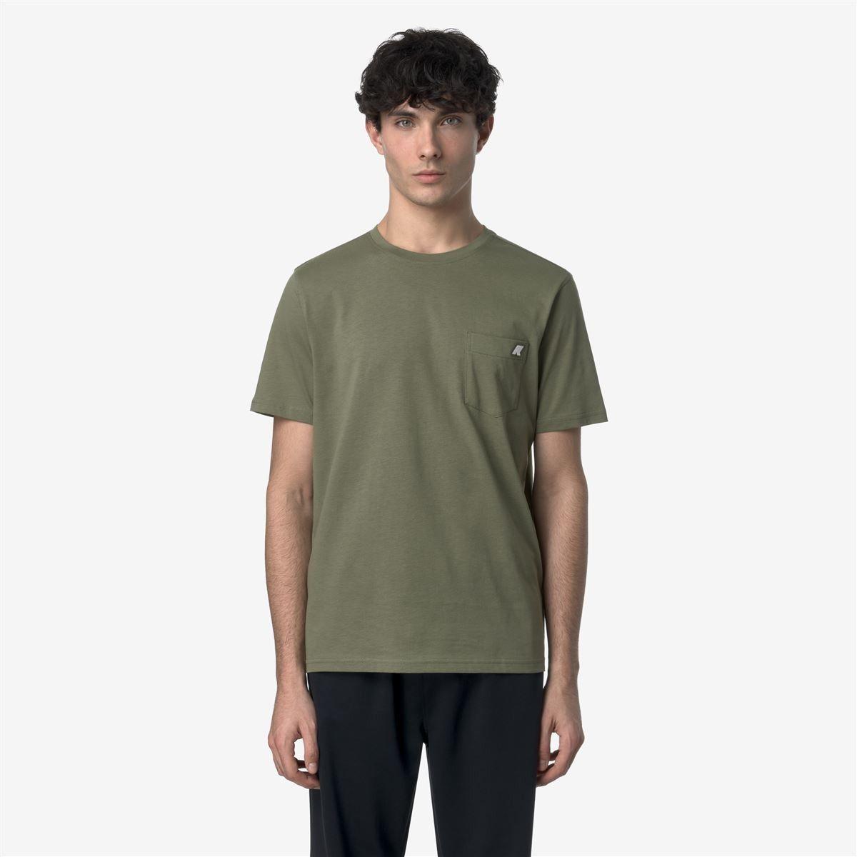 Polera K-Way Men Sigur Green Lichen-1
