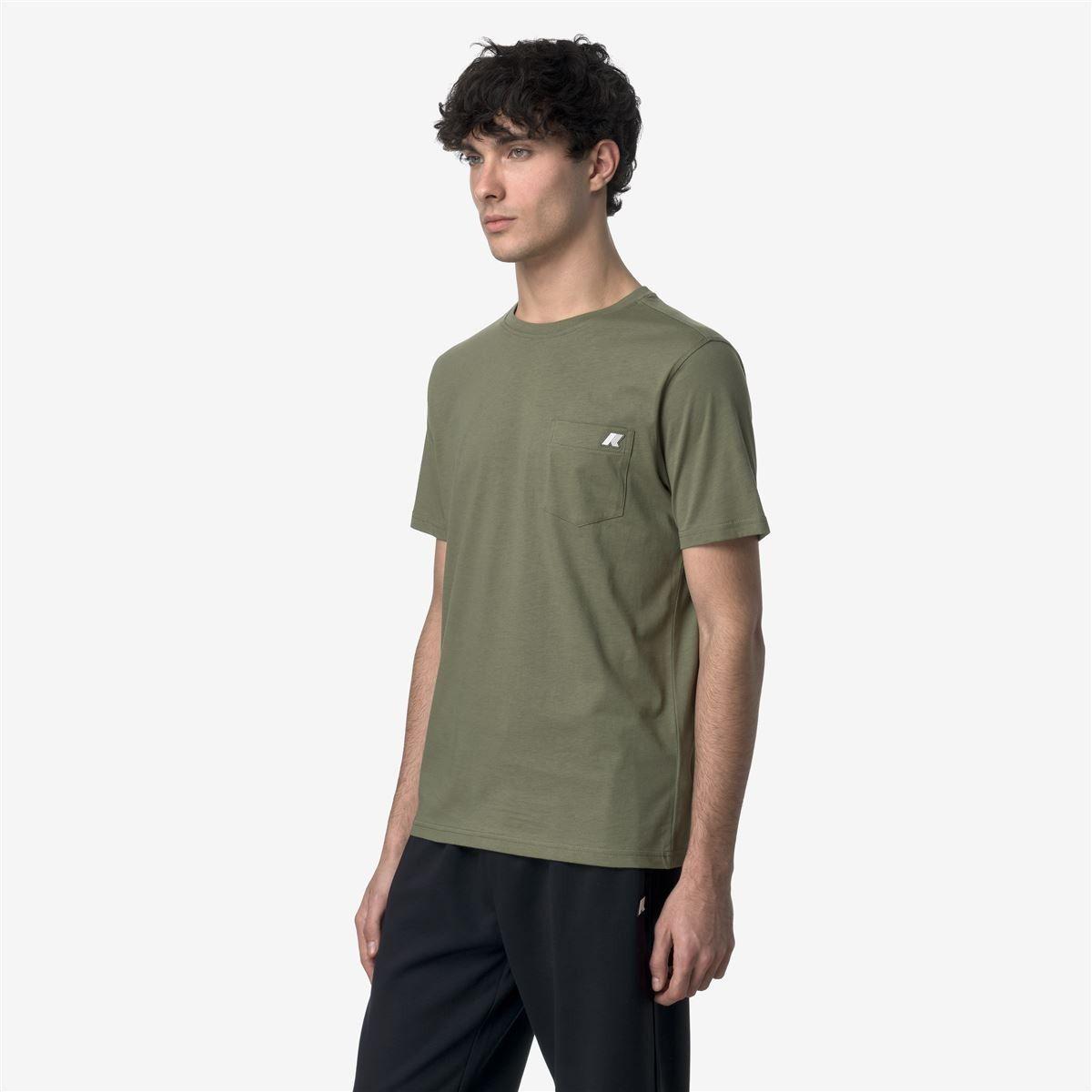 Polera K-Way Men Sigur Green Lichen-2