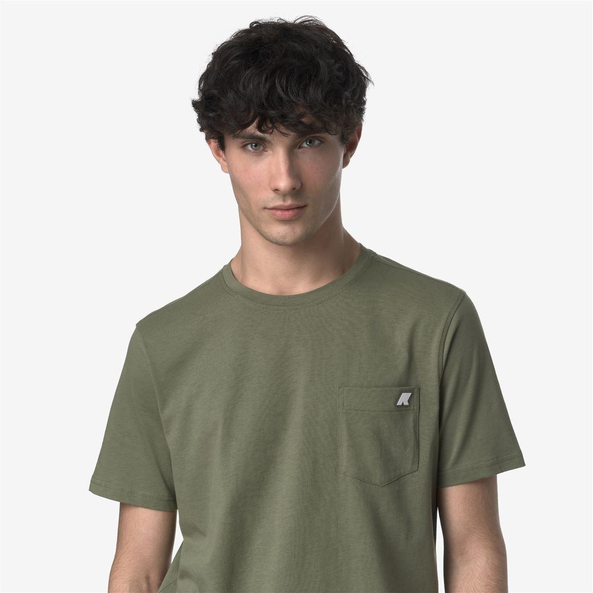 Polera K-Way Men Sigur Green Lichen-4