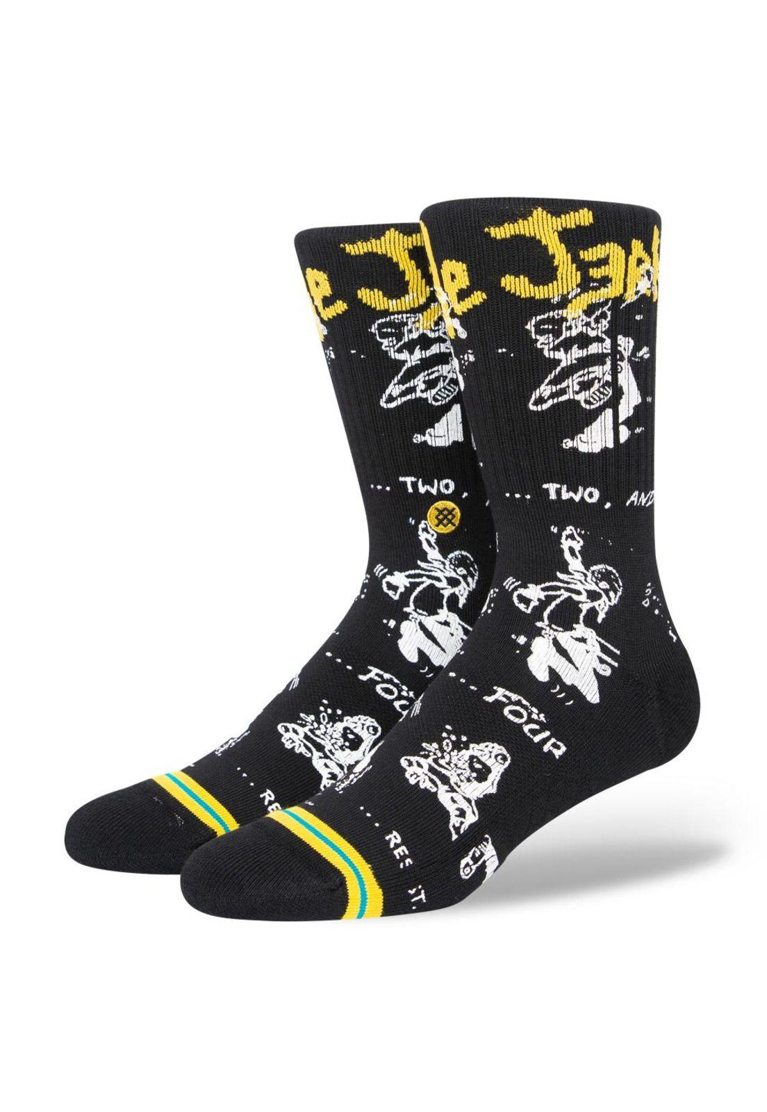 Stance Sock Unisex Circle jerks yellow-0