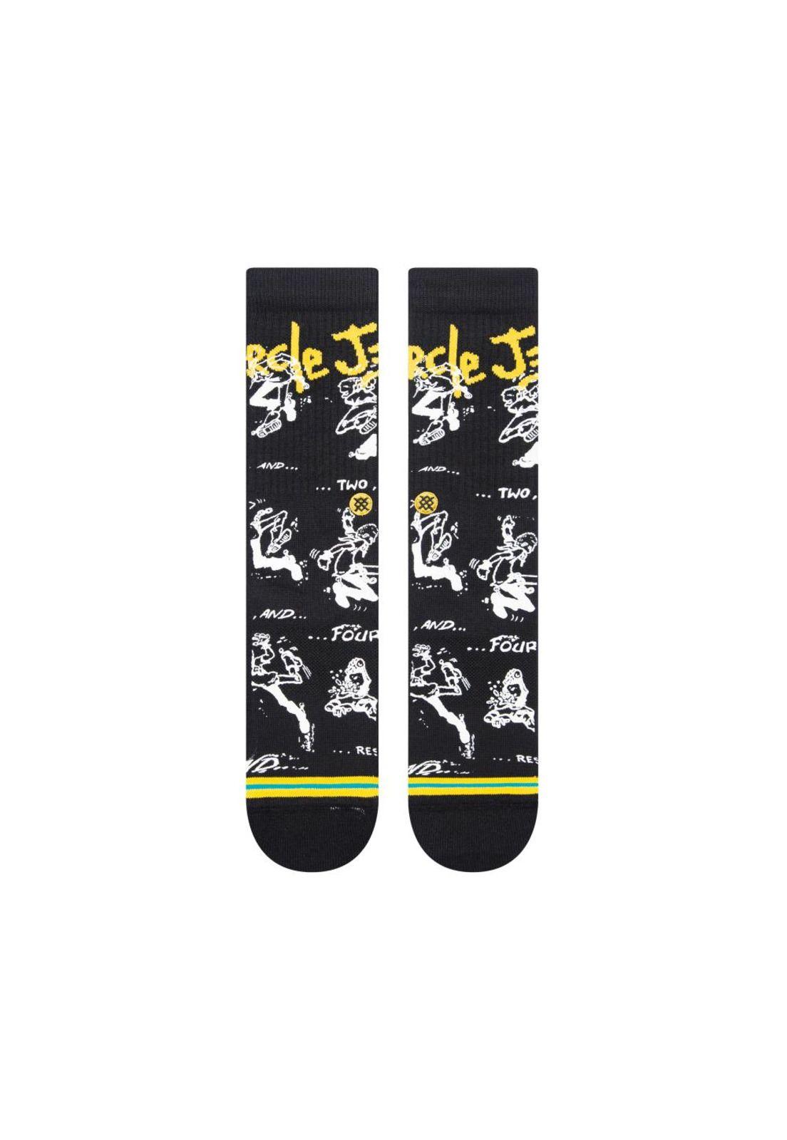 Stance Sock Unisex Circle jerks yellow-1
