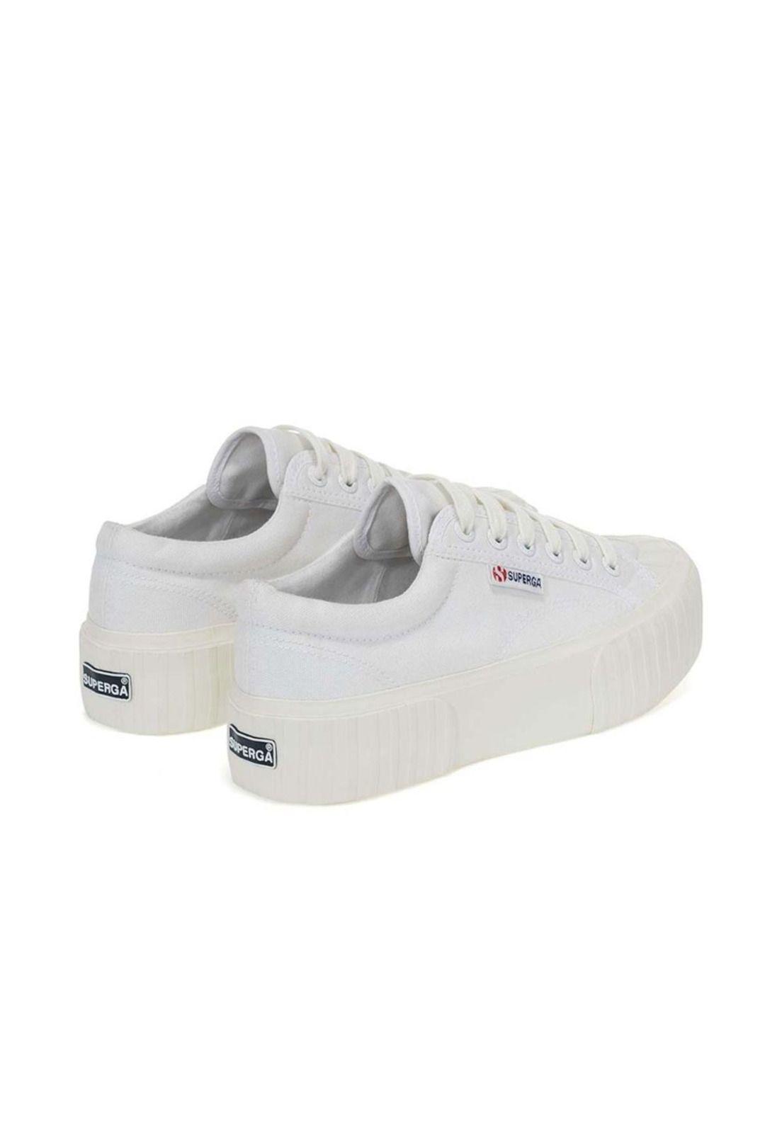 Zapatilla 2631 Stripe Platform White White-2