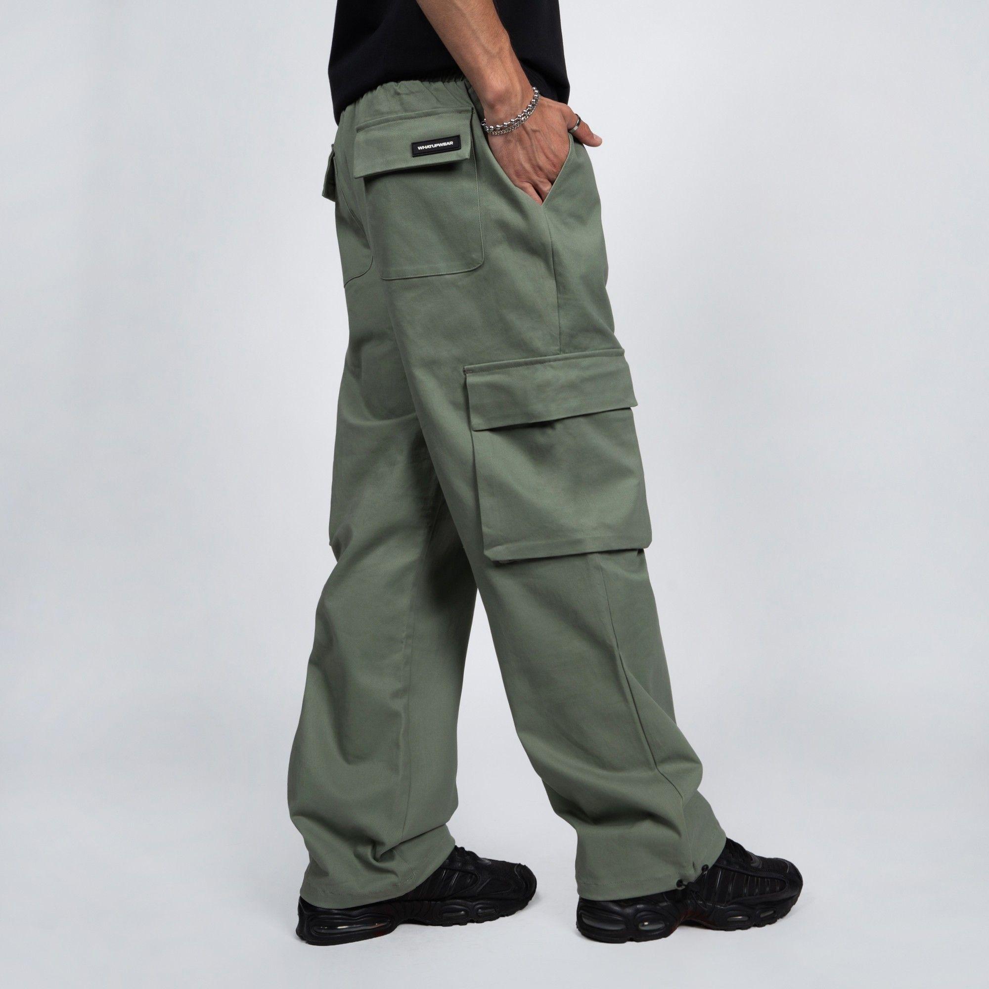 Pantalón WhatUp Cargo Green-1